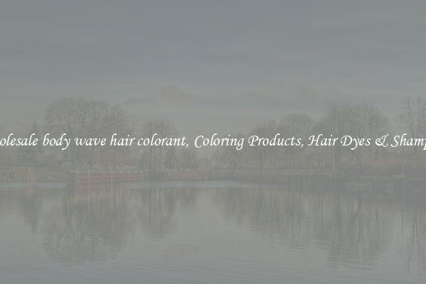 Wholesale body wave hair colorant, Coloring Products, Hair Dyes & Shampoos
