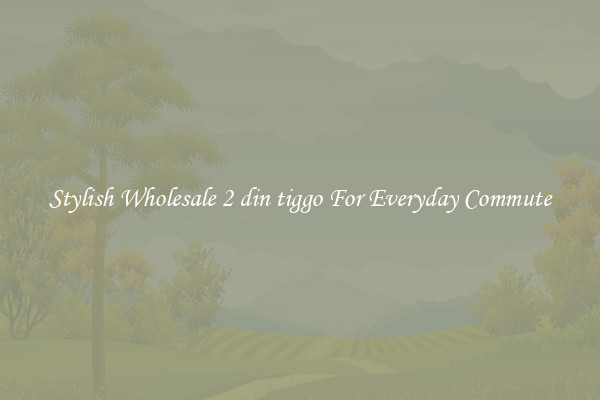 Stylish Wholesale 2 din tiggo For Everyday Commute